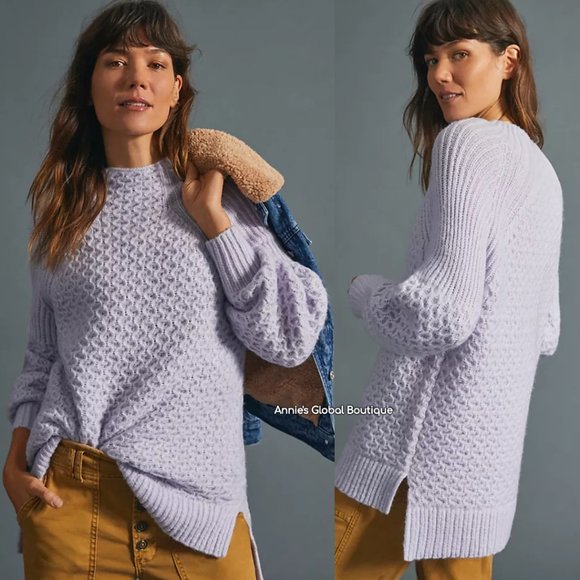 Rare Nwt Anthropologie Bia Mock Neck 